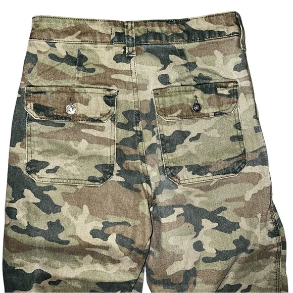 Free People Camouflage Cargo Pants Size 25 - Picture 7 of 8
